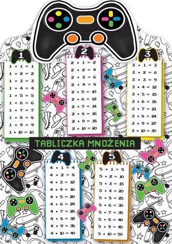 Tabliczka mnożenia Karta EDU Tabliczka Mnożenia PAD Henry (5905701487653)