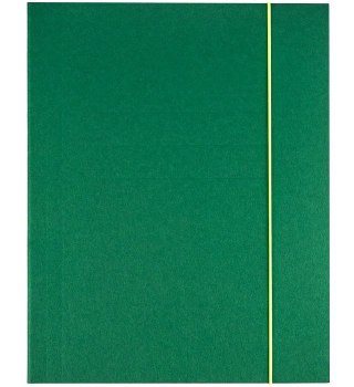 Teczka kartonowa na gumkę A4 zielona 350g Kreativ (120-1985)