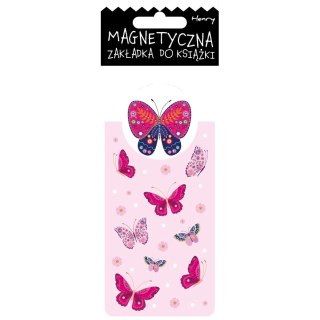 Zakładka do książki magnetyczna NW MOTYLE Henry (5907465660983)