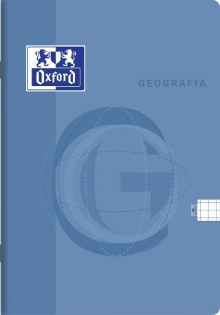 Zeszyt tematyczny A5 geografia 60k. 90g krata Oxford (400175638)