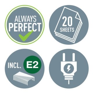 Zszywacz elektryczny Nexxt Series niebieski 20k. plastik Leitz (55330035)