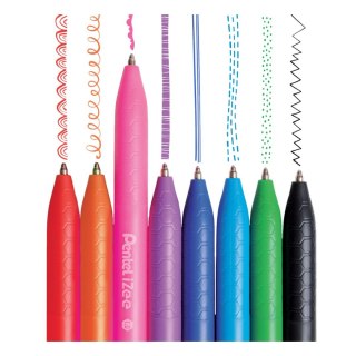 Długopis iZee wkład różowy 0,7mm Pentel (BX467)