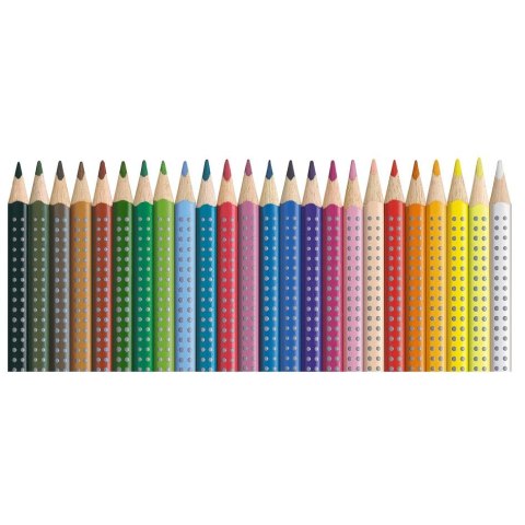 Kredki ołówkowe Grip 24 kol. Faber Castell (112424)