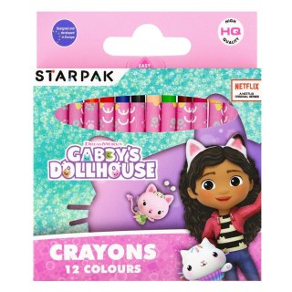 Kredki świecowe Gabby 12 kol. Starpak (529130)