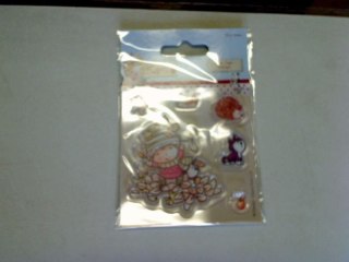 Ozdoba akrylowa STEMPLE AKWARELOWE 6 SZT Dalprint Plus (TIL-907101)