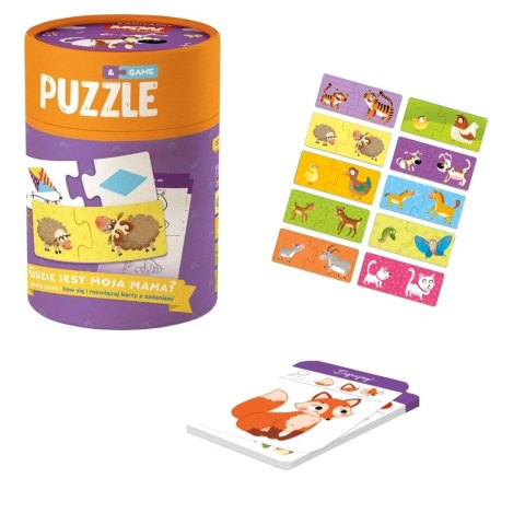 Puzzle Gdzie jest moja mama 10x2 el. Dodo (MON200101)