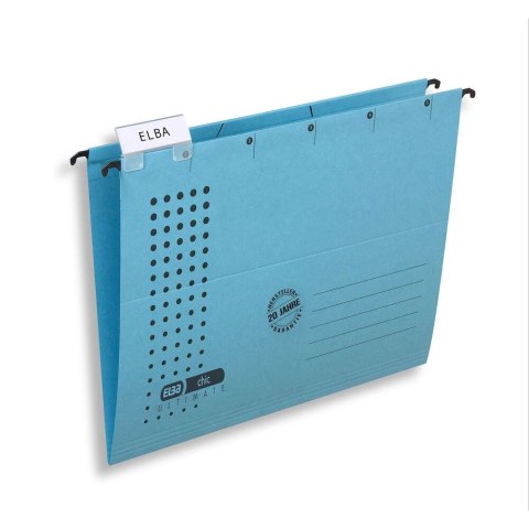 Teczka zawieszkowa A4 Chic Ultimate niebieski karton 240g Elba (100552083)