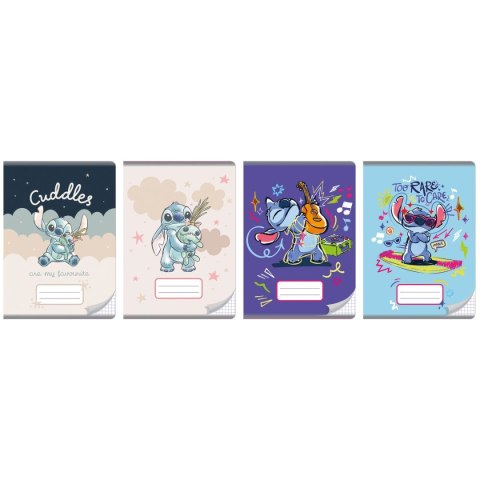 Zeszyt A5 Stitch 16k. krata Beniamin