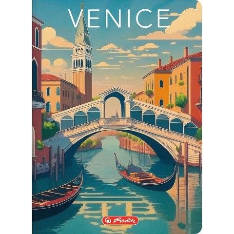 Brulion A5 Retro City 96k. 70g krata Herlitz (400196840)