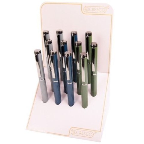 Długopis TYTAN wkład niebieski 0,5-1,0mm Cresco (850101)