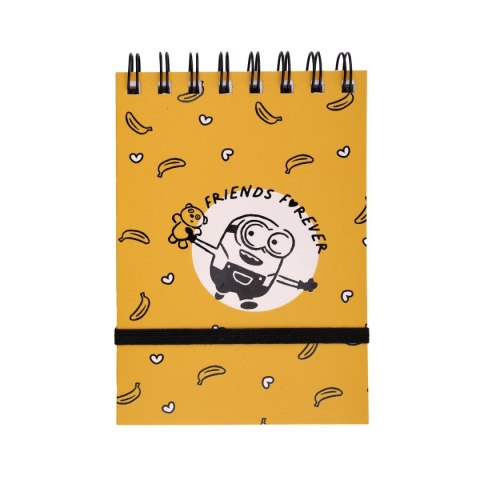 Kołozeszyt (kołonotatnik) A6 Minionki 96k. 70g krata (nd) (5894)