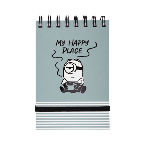 Kołozeszyt (kołonotatnik) A6 Minionki 96k. 70g krata (nd) (5894)