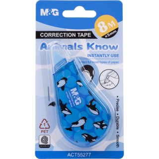 Korektor w taśmie (myszka) 5x8 [mm*m] M&G (MG ACT55277)