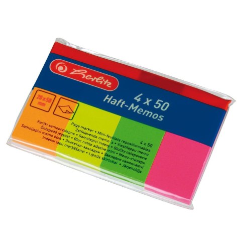 Notes samoprzylepny (karteczki) 790642 mix fluo 200k Herlitz (300008424)