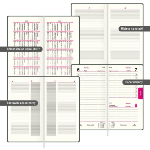 Organizer 3/4 B5 ORGANIZER (mix) Press (dzienny)