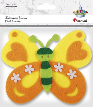 Ozdoba filcowa Craft-Fun Series motyl Titanum (20CR0312-3)
