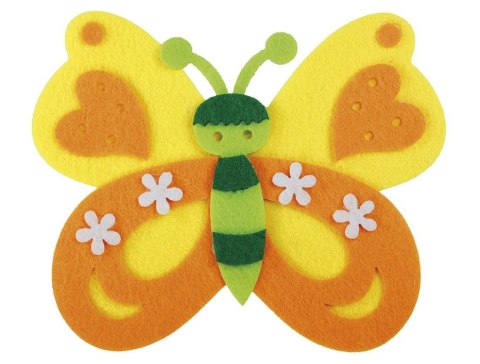 Ozdoba filcowa Craft-Fun Series motyl Titanum (20CR0312-3)