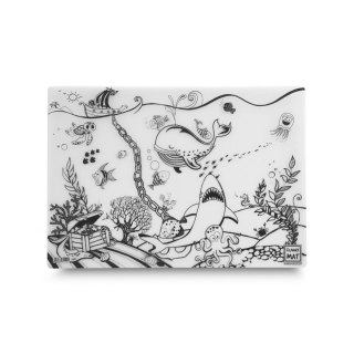 Podkład na biurko FUNNY MAT TRANSPARENT PODWODNY ŚWIAT sfu1102 polipropylen PP [mm:] 335x480 Strigo (8681379311021)