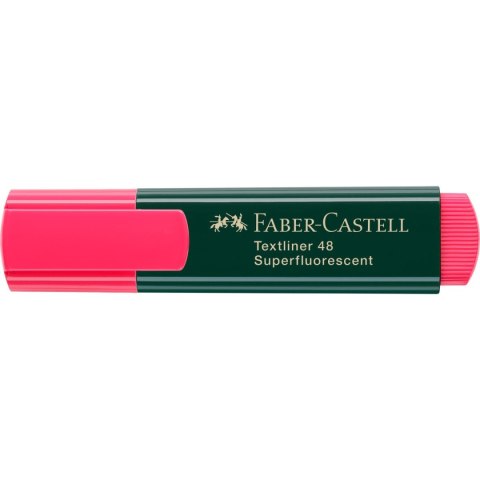 Zakreślacz 48 Faber-Castell 1-5mm czerwony